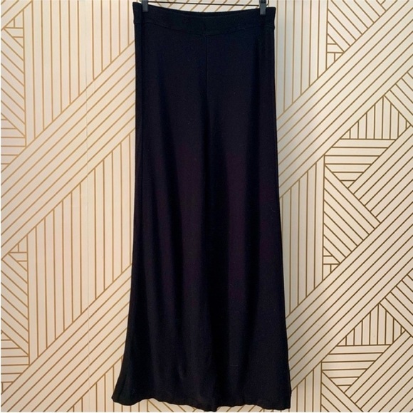 Intimately Free People Black Show Off pants Highrise semi sheer side striped M - Picture 6 of 13